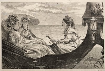 On the Beach at Long Branch by Winslow Homer