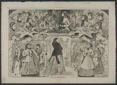 Opening Day in New York, 1868 by Winslow Homer