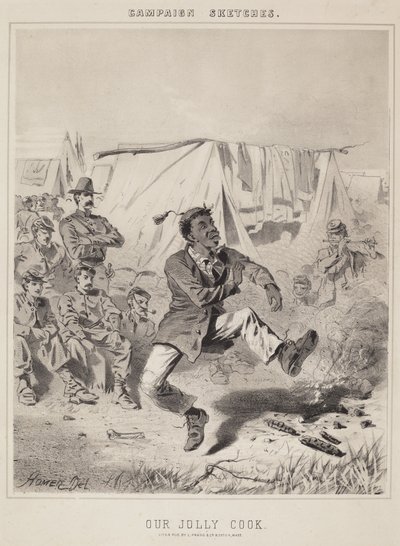 Our Jolly Cook Campaign Sketches by Winslow Homer