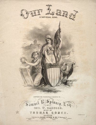 Our Land - Sheet Music Cover by Winslow Homer