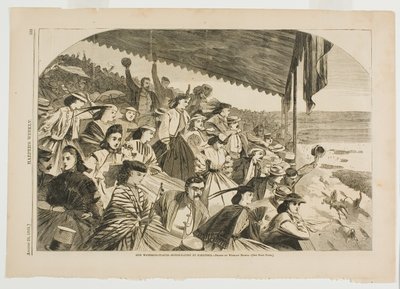 Our Watering Places—Horse-Racing at Saratoga by Winslow Homer