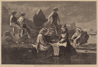 Seesaw - Gloucester, Massachusetts by Winslow Homer