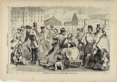 Skating at Boston by Winslow Homer