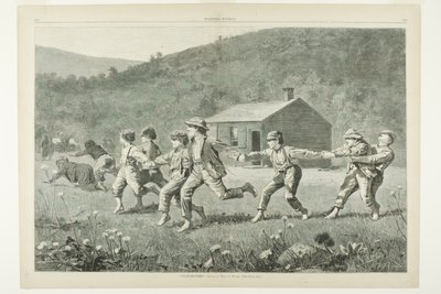 Snap-the-Whip by Winslow Homer