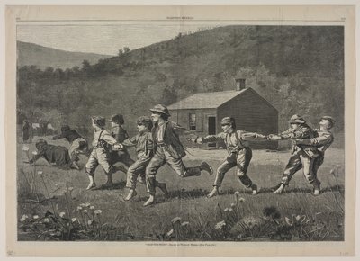 Snap-the-Whip by Winslow Homer