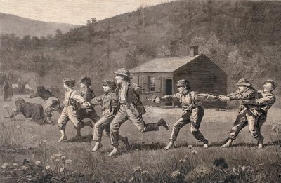 Snap-the-Whip by Winslow Homer