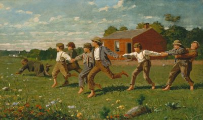 Snap the Whip by Winslow Homer