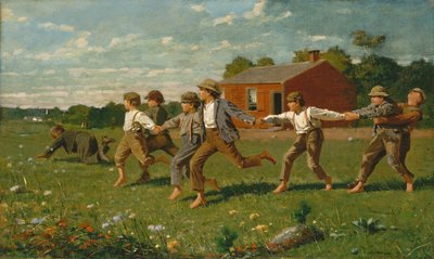 Snap the Whip, 1872 by Winslow Homer