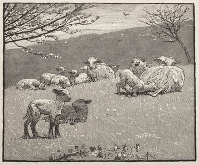 Spring Lamb, 1880 by Winslow Homer
