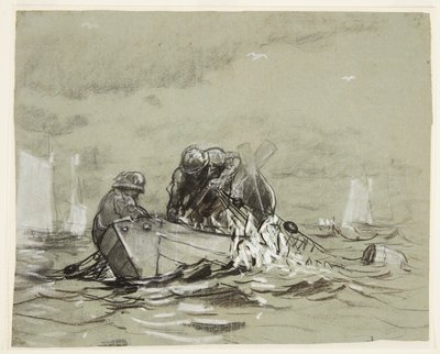 Study for "The Herring Net" by Winslow Homer