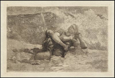 Study for Undertow by Winslow Homer