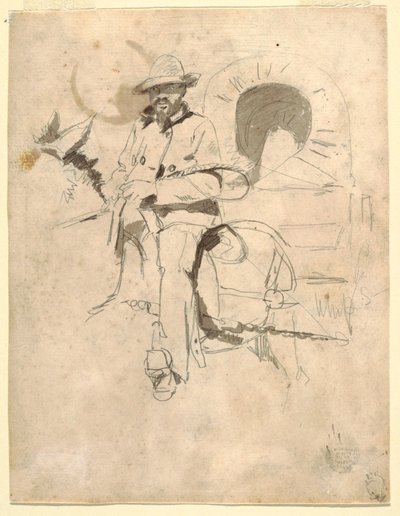 Study of a Teamster by Winslow Homer