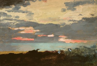 Sunset, Saco Bay by Winslow Homer