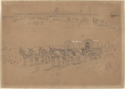 Supply Train by Winslow Homer