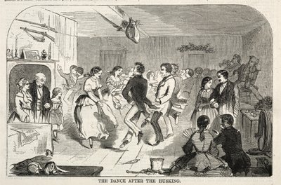 The Dance after the Husking by Winslow Homer
