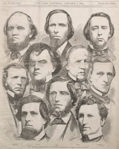 The Georgia Delegation in Congress by Winslow Homer
