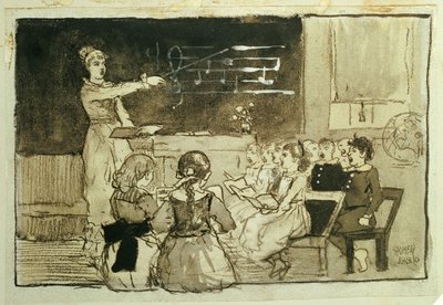 The Music Lesson by Winslow Homer