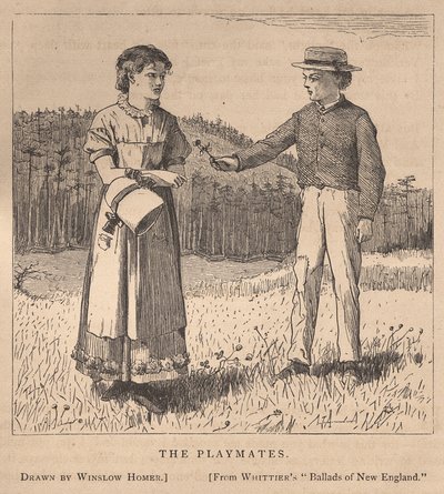 The Playmates by Winslow Homer