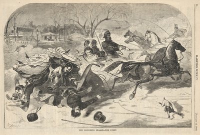 The Sleighing Season by Winslow Homer