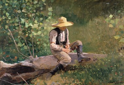 The Whittling Boy by Winslow Homer