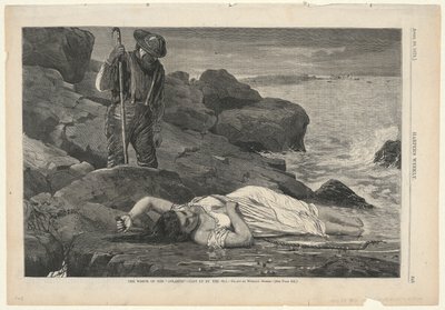 The Wreck of the by Winslow Homer