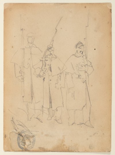 Three Soldiers by Winslow Homer