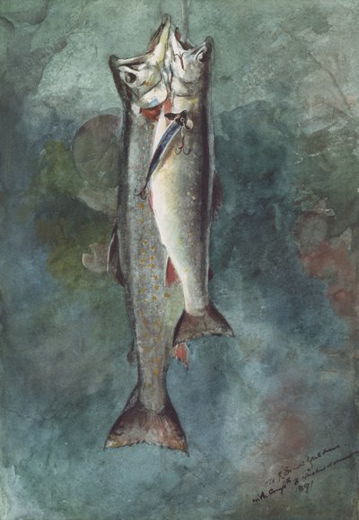Two Trout by Winslow Homer