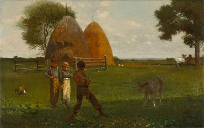 Weaning the Calf by Winslow Homer