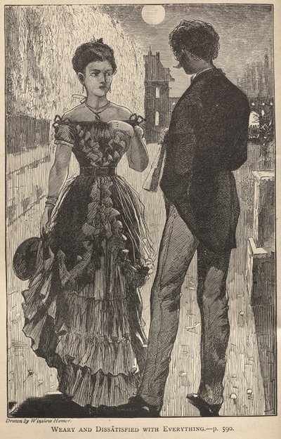 Weary and Dissatisfied with Everything by Winslow Homer