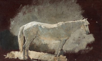 White Mare, c.1868 by Winslow Homer