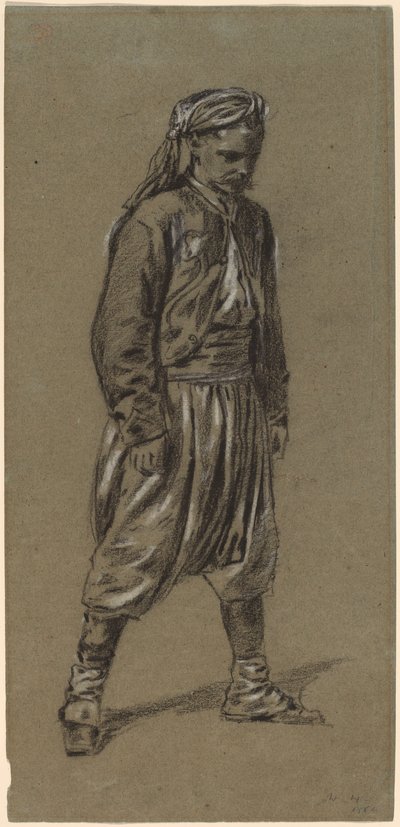 Zouave by Winslow Homer