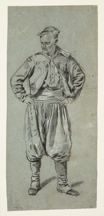 Zouave by Winslow Homer