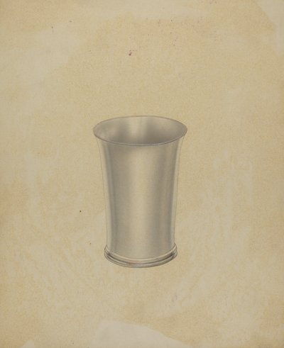 Pewter Drinking Cup by Winslow Rich