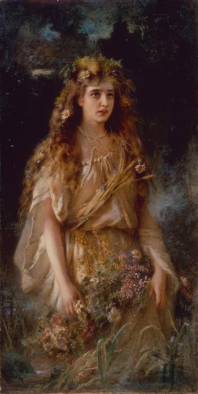 Ophelia by Wladimir Jegorowitsch Makowski