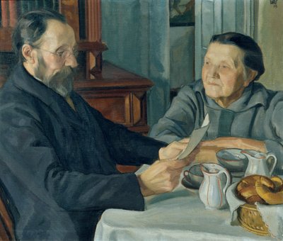 Parents of the Artist by Wojciech Stanislaw Weiss