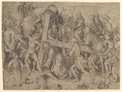 Christ Carrying the Cross, 15th century by Wolf Huber