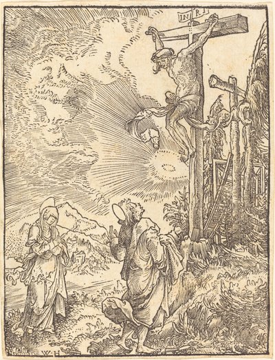 The Crucifixion by Wolf Huber
