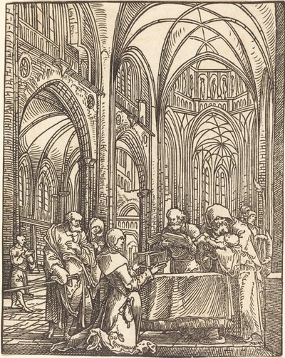 The Presentation in the Temple by Wolf Huber