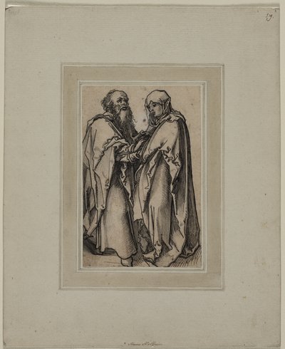 The Meeting of Joachim and Anna by Wolf Traut
