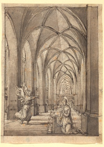 The Annunciation by Wolfgang Huber