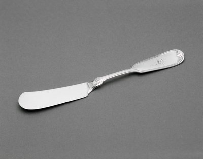 Butter Knife, c. 1845-1864 by Wood and Hughes