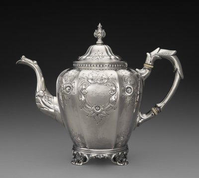 Teapot by Wood and Hughes