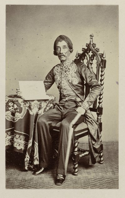 The Painter Raden Saleh by Woodbury and Page