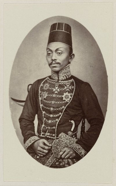 Pakoe Boewono IX, Susuhunan of Surakarta by Woodbury and Page