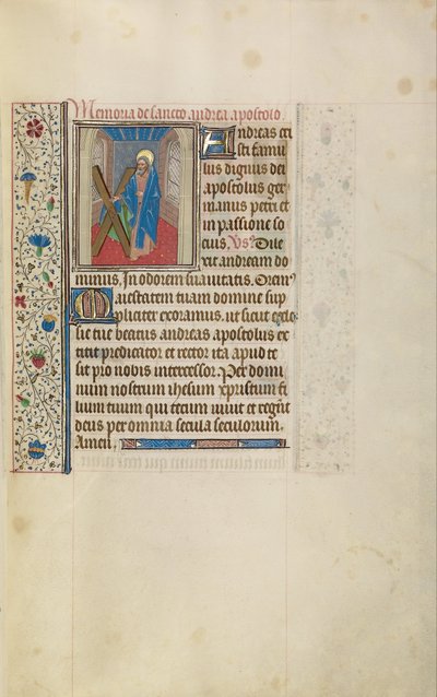 Saint Andrew by Workshop of Willem Vrelant