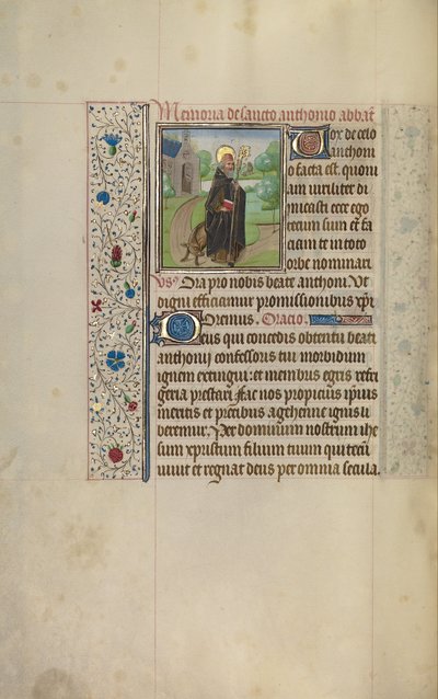 Saint Anthony by Workshop of Willem Vrelant