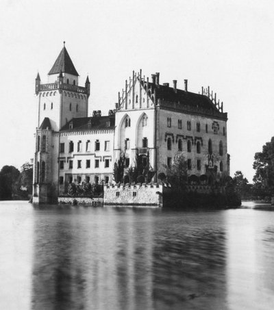 Anif Castle, Salzburg, Austria by Wurthle and Sons