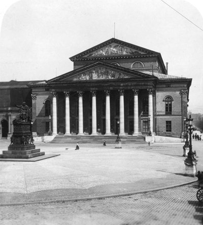 National Theatre, Munich, Germany by Wurthle and Sons