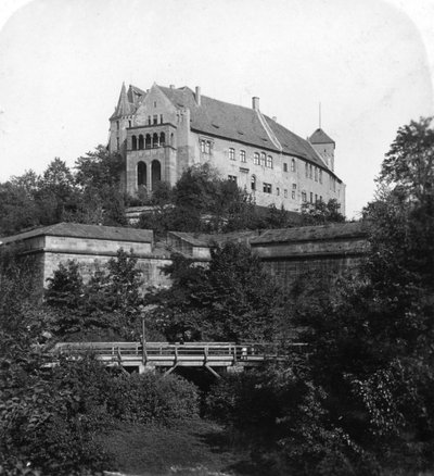 Nuremberg Castle, Nuremberg, Germany by Wurthle and Sons