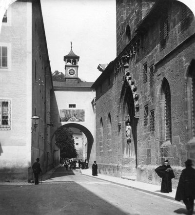 Pfarrkirche Porta, Salzburg, Austria, c1900s by Wurthle and Sons